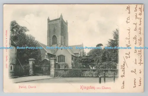 R805731 Kingston on Thames. Pfarrkirche. Stengel. Dresden. Berlin. PM. Richmon