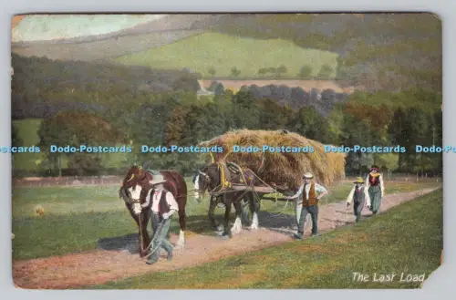 R809050 Die letzte Ladung. Pferd unterwegs. J. W. B. London. Handelsserie. Nein