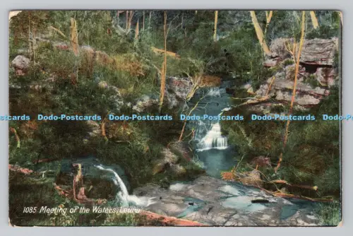 R807331 Leura. Treffen der Gewässer. Serie Nature. 1907