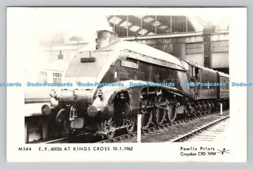 R811115 E. R. 60026 At Kings Cross. Pamlin Prints. Croydon