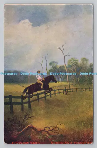 R807337 Ausbildung eines Jugendlichen. Australische Serie. Art Series. PM. Penrith