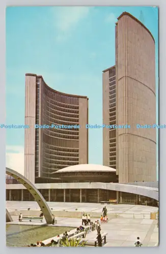 R807374 Toronto. Kanada. Das neue Rathaus. Royal Specialty Sales. Plastichrom