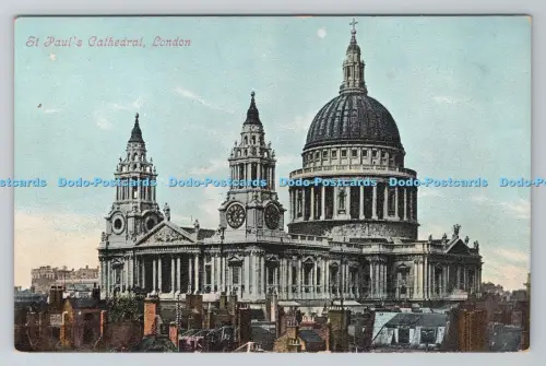 R805791 London. St. Pauls Cathedral. Valentine Serie