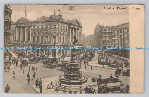 R805797 London. Piccadilly Circus. PM. Deptford. 1907