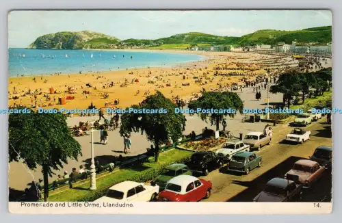 R811160 Llandudno. Promenade und Little Orme. Bamforth. Holmfirth. Yorkshire. Co