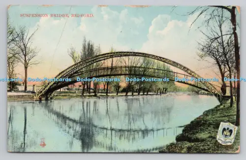R809107 Bedford. Hängebrücke. Woolstone Bros. London. Die Milton Glasette.