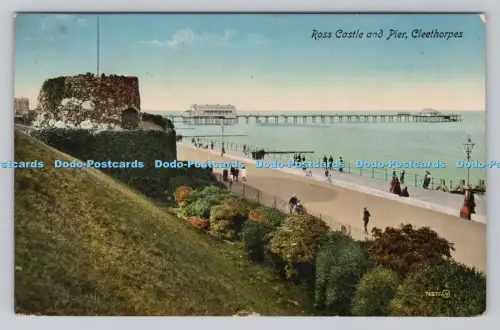 R809111 Cleethorpes. Ross Castle und Pier. Serie Valentine. 1914