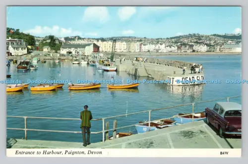 R811165 Paignton. Devon. Hafeneinfahrt. Harvey Barton. 1973