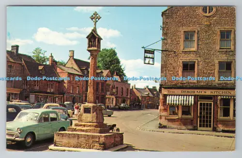 R805819 Stow on the Wold. Marktkreuz. Plastichrome von Colourpicture. W. R. Baw