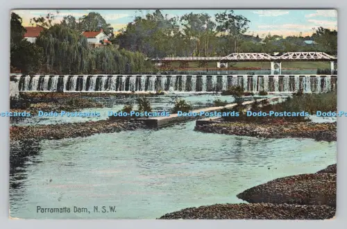 R807411 Parramatta Dam. N.S.W.C.H. Yeend. Perfection Serie. PM. Penrith
