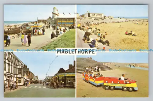 R811189 Mablethorpe. Der Strand. Multi View