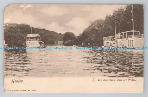 R805828 Henley. Die Hausboote über der Brücke. Die Schraubenschlüssel-Serie. Nr. 6346