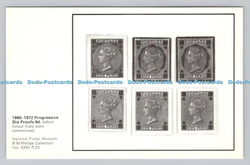 R811193 Nationales Postmuseum. R. M. Phillips Kollektion. 1865 1872 Progressive