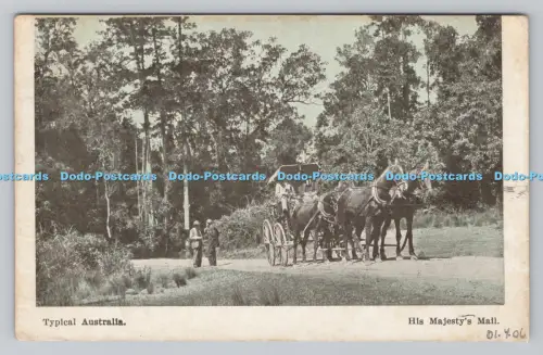 R807416 Typisch Australien. Seine Majestät Post. Regal Postkartenserie. PM. Penrith