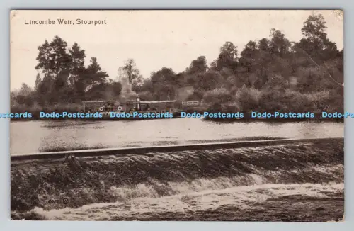 R805840 Lincombe Weir. Stourport. Stanley Barten