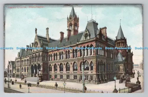 R805845 Manchester. Gerichte beauftragen. Postkarte