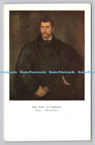 R811208 Der Herzog von Norfolk. Tizian. Florence Pitti. The Medici Society. London