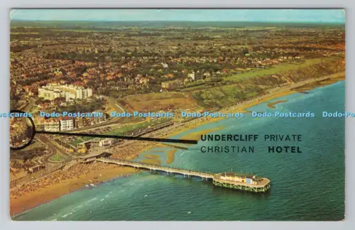 R805854 Boscombe. Der Pier und Strand. Undercliff Private Christian Hotel. Foto