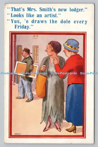 R809163 Das ist Mrs. Smith New Lodger. X.L. Serie. London