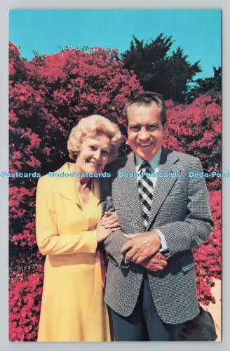 R811260 Ruhestand ist gar nicht so schlimm. Ex-Präsident Richard Nixon und Ehefrau. Coral Lee.