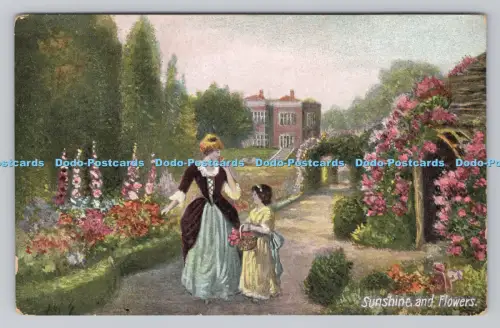 R807495 Sonnenschein und Blumen. J. W. B. London. Handelsserie. Nr. 311