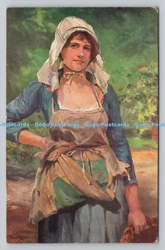 R807498 Fischer Coerlin. Gartnerin. Neue Photographische Gesellschaft