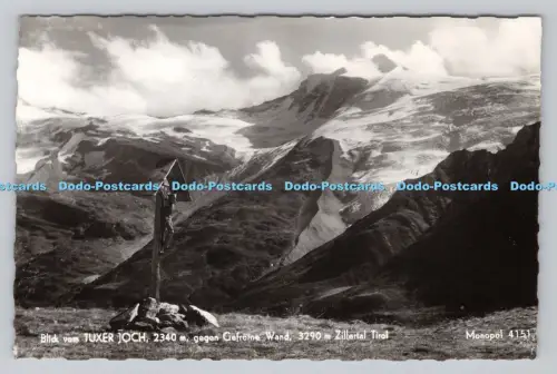 R811280 Blick Vom Smoking Joch. Gegen Gefrorne Zauberstab. Zillertal. Tirol. Monopol. Sc