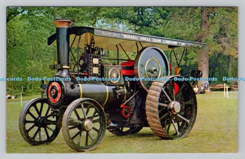 R807507 auf der jährlichen Beaulieu gesehen. Hampshire. Traktionsmotor-Rallye. 1914 Grat