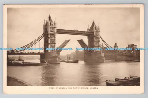 R805925 London. Pool von London und Tower Bridge. W. Straker