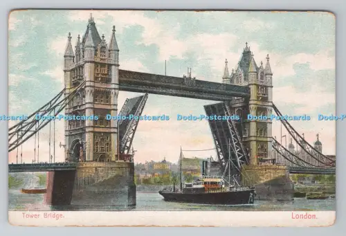 R805927 London. Tower Bridge. Postkarte