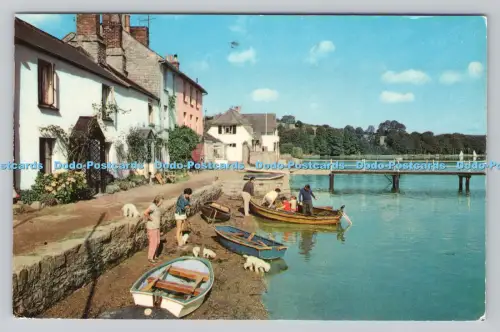 R811288 Dittisham. Devon. Jarrold. Norwich. England. 1980
