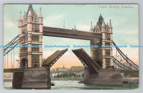 R805928 London. Tower Bridge. The National Series. 1905