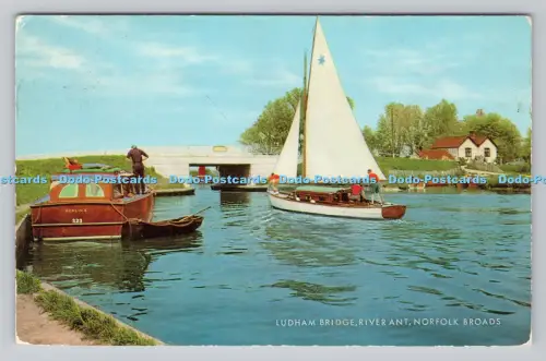 R809243 Norfolk Broads. Ludham Bridge. Flussameise. J. Salmon. Sevenoaks