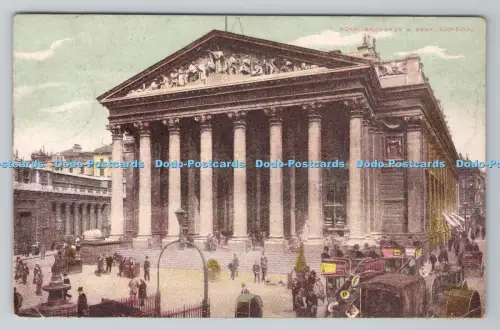 R805934 London. Royal Exchange und Bank