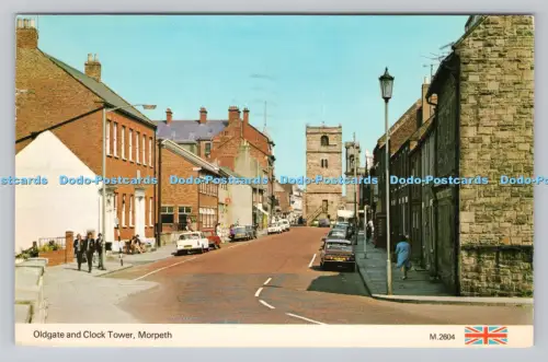 R807522 Morpeth. Oldgate und Uhrturm. E. T. W. Dennis. Scarborough. 1985