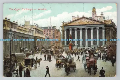 R805935 London. The Royal Exchange. Empire Serie. Nr. 808. PM. Kentish Town. 19