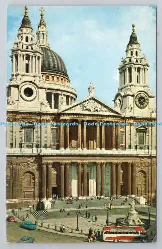 R805936 London. St. Paul Cathedral. Die fotografische Grußkarte. Natural Colo