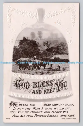 R809247 Gott segne und bewahre dich. Heuzeit. Pferd. J. Beagles