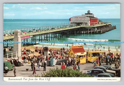 R807528 Bournemouth Pier von der West Cliff. John Hinde. London