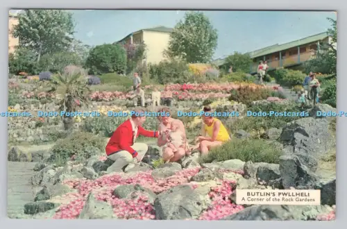 R811304 Butlin Pwllheli. Eine Ecke des Steingartens. RP. Cernarvonshire. 1963