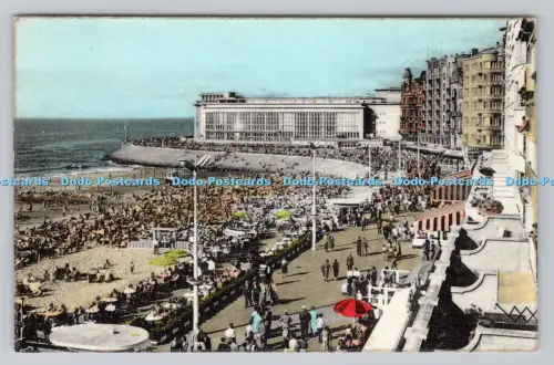 R811305 Ostende. Kursaal und Strand. Artcolor. Bruxelles