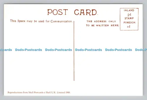 R811306 Shell ist der einzige Motor Spirit. Shell Postkarten. Shell U.K. Multi View