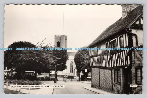 R807539 Old Walthamstow and St. Mary Church. Cranley kommerzielle Kalender. VAL.