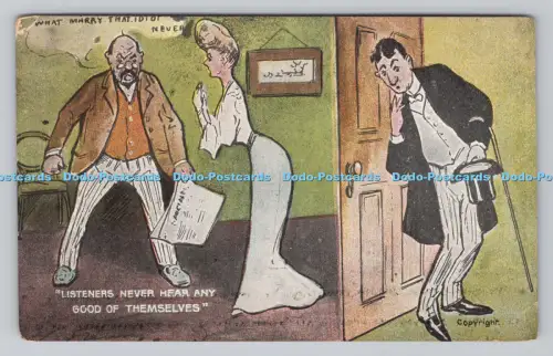 R807542 Hörer hören nie etwas Gutes von sich. G.D. und D. London. Die St