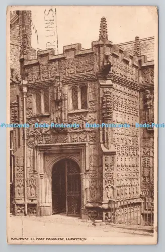 R805953 Launceston. Veranda St. Maria Magdalena. 1949