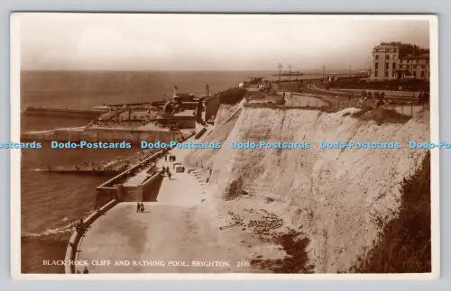 R811323 Brighton. Black Rock Cliff und Schwimmbad. S. und E. Hastings. Norman.