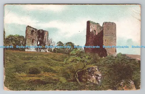 R805965 Hadleigh Castle. S. Hildesheimer. London. Manchester. Nr. 601. 1907