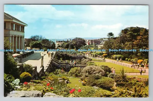 R805969 Bournemouth. Central Gardens. Gedruckt in Großbritannien