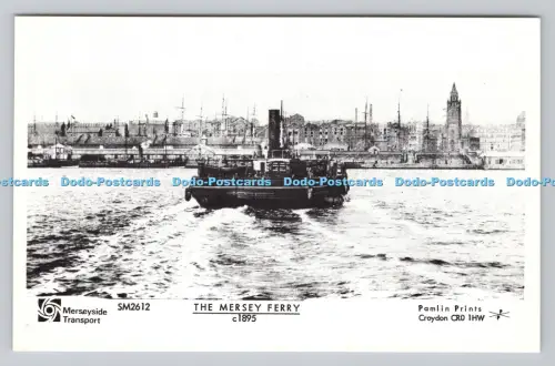 R811331 The Mersey Ferry. Merseyside Transport. Pamlin Prints. Croydon