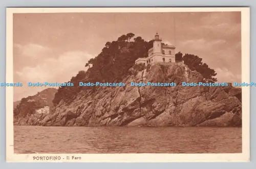 R811333 Portofino. Il Faro. Rotocalcografia Civicchioni